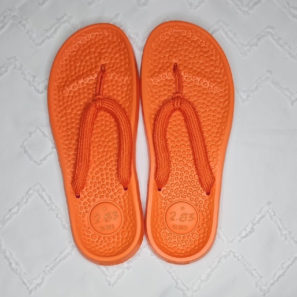 AllBirds Orange Flip Flops NEW WO TAG